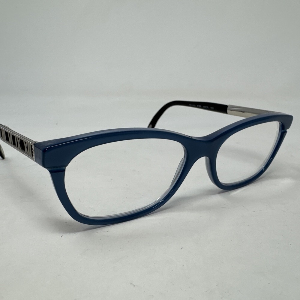 TIFFANY & CO eyeglasses Frames Only TF2102 8189 52-16-140 Blue Pearl Avio Womens